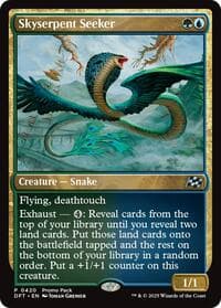 Skyserpent Seeker - Promo Pack: Aetherdrift - Magic: The Gathering card