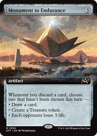 Monument to Endurance (Extended Art) - Aetherdrift - Magic: The Gathering card
