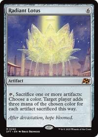 Radiant Lotus - Aetherdrift - Magic: The Gathering card