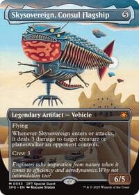 Skysovereign, Consul Flagship (Borderless) - Special Guests - Magic: The Gathering card