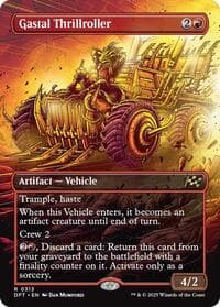 Gastal Thrillroller (Borderless) - Aetherdrift - Magic: The Gathering card
