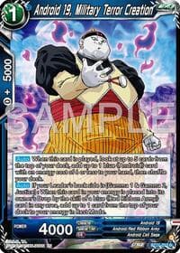 Android 19, Military Tenor Creation - History of Z - Dragon Ball Super: Masters card