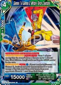 Gamna 1 & Gamma 2, Military Terror Creations - History of Z - Dragon Ball Super: Masters card