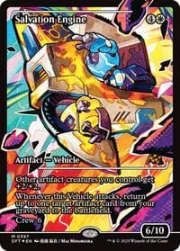 Salvation Engine (Showcase) - Aetherdrift - Magic: The Gathering card