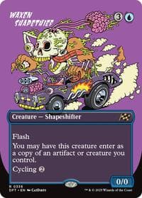 Waxen Shapethief (Borderless) - Aetherdrift - Magic: The Gathering card