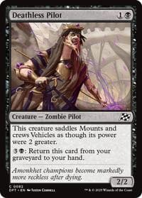 Deathless Pilot - Aetherdrift - Magic: The Gathering card
