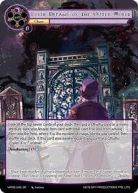 Lucid Dreams of the Outer World - Masterpiece Collection 02 "Fates Reunited!" - Force of Will card