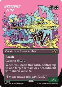 Webstrike Elite (Borderless) - Aetherdrift - Magic: The Gathering card