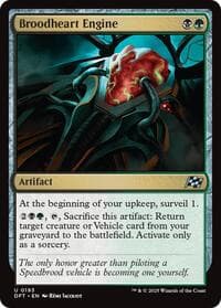 Broodheart Engine - Aetherdrift - Magic: The Gathering card