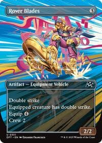 Rover Blades (Borderless) - Aetherdrift - Magic: The Gathering card