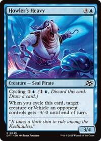 Howler's Heavy - Aetherdrift - Magic: The Gathering card