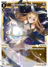 Remember Ominous - Divisions DIVA - WIXOSS card