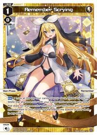 Remember Scrying - Divisions DIVA - WIXOSS card
