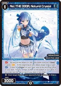 Rei//THE DOOR, Natural Crystal - Divisions DIVA - WIXOSS card