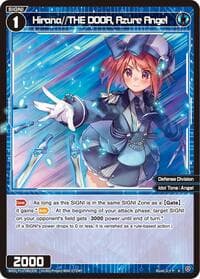 Hirana//THE DOOR, Azure Angel - Divisions DIVA - WIXOSS card