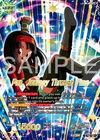 Pan // Pan, Journey Through Time (Gold Stamped) - Promotion Cards - Dragon Ball Super: Masters card