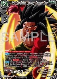 SS4 Son Gohan, Journey Through Time - Promotion Cards - Dragon Ball Super: Masters card