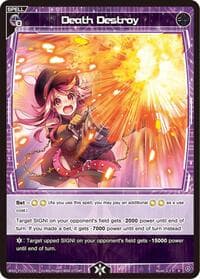 Death Destroy - Divisions DIVA - WIXOSS card