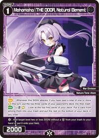 Mahomaho//THE DOOR, Natural Element - Divisions DIVA - WIXOSS card