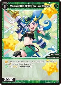 Milulun//THE DOOR, Natural Element - Divisions DIVA - WIXOSS card