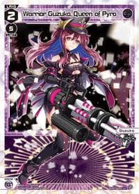 Warrior Guzuko, Queen of Pyro - Divisions DIVA - WIXOSS card