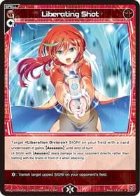 Liberating Shot - Divisions DIVA - WIXOSS card