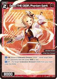 Dona//THE DOOR, Phantom Spirit - Divisions DIVA - WIXOSS card