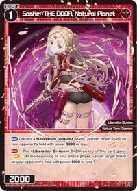 Sashe//THE DOOR, Natural Planet - Divisions DIVA - WIXOSS card