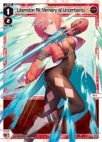 Liberator Ril, Memory of Uncertainty - Divisions DIVA - WIXOSS card