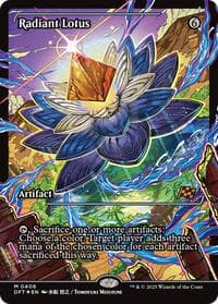 Radiant Lotus (Showcase) - Aetherdrift - Magic: The Gathering card