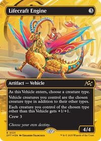 Lifecraft Engine (Borderless) (First-Place Foil) - Aetherdrift - Magic: The Gathering card