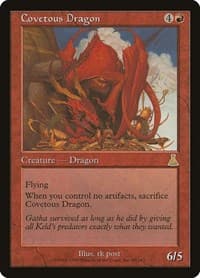 Covetous Dragon - Urza's Destiny - Magic: The Gathering card