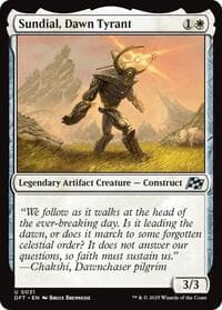 Sundial, Dawn Tyrant - Aetherdrift - Magic: The Gathering card