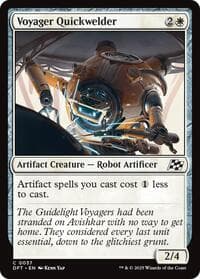 Voyager Quickwelder - Aetherdrift - Magic: The Gathering card
