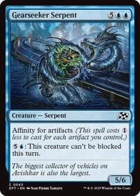 Gearseeker Serpent - Aetherdrift - Magic: The Gathering card