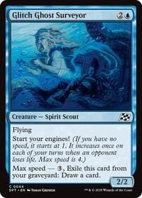 Glitch Ghost Surveyor - Aetherdrift - Magic: The Gathering card