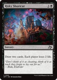 Risky Shortcut - Aetherdrift - Magic: The Gathering card