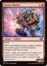 Burner Rocket - Aetherdrift - Magic: The Gathering card