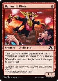 Dynamite Diver - Aetherdrift - Magic: The Gathering card