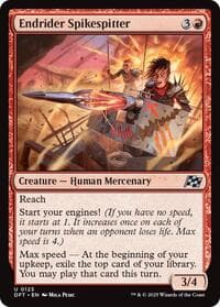 Endrider Spikespitter - Aetherdrift - Magic: The Gathering card