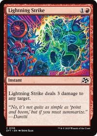 Lightning Strike - Aetherdrift - Magic: The Gathering card