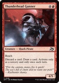 Thunderhead Gunner - Aetherdrift - Magic: The Gathering card