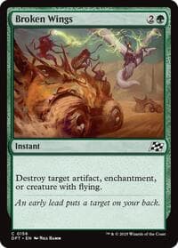 Broken Wings - Aetherdrift - Magic: The Gathering card