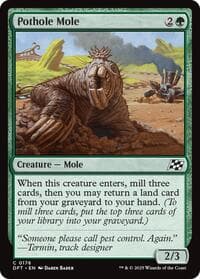 Pothole Mole - Aetherdrift - Magic: The Gathering card
