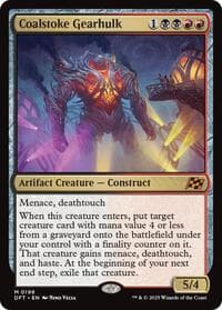 Coalstoke Gearhulk - Aetherdrift - Magic: The Gathering card