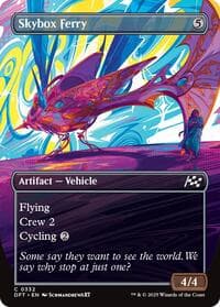 Skybox Ferry (Borderless) - Aetherdrift - Magic: The Gathering card