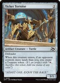 Ticket Tortoise - Aetherdrift - Magic: The Gathering card