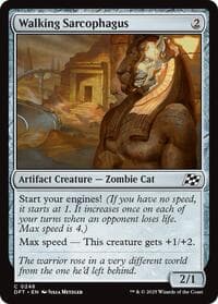 Walking Sarcophagus - Aetherdrift - Magic: The Gathering card