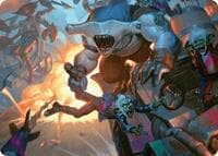 Trade the Helm Art Card - Art Series: Aetherdrift - Magic: The Gathering card