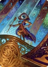 Vnwxt, Verbose Host Art Card - Art Series: Aetherdrift - Magic: The Gathering card